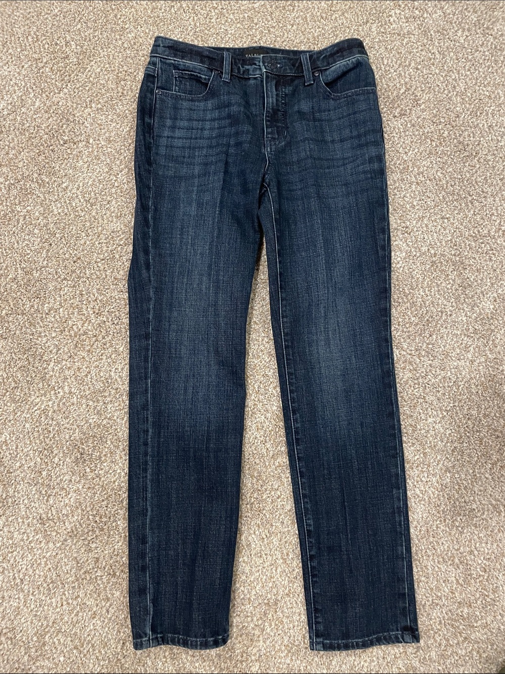 Talbots Dark Indigo Straight Leg Jeans